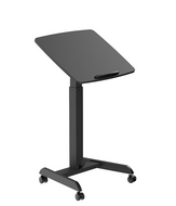 Mobispot sit stand desk small black Worktrainer.com