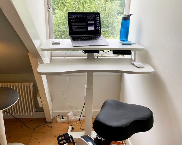 Small Electric Sit-Stand Desk - Updesk High