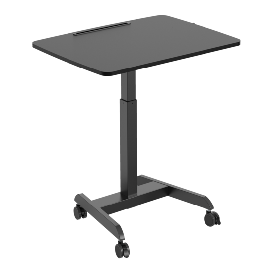 MiniDesk | Klein Handslinger Zit-Sta Bureau | Worktrainer