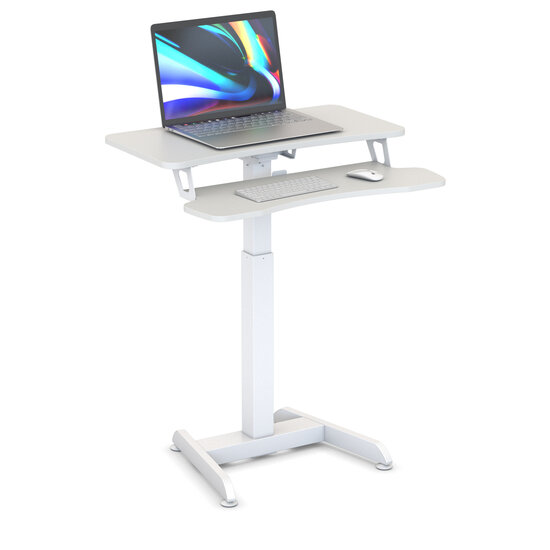 Updesk High gasveer | Worktrainer.nl