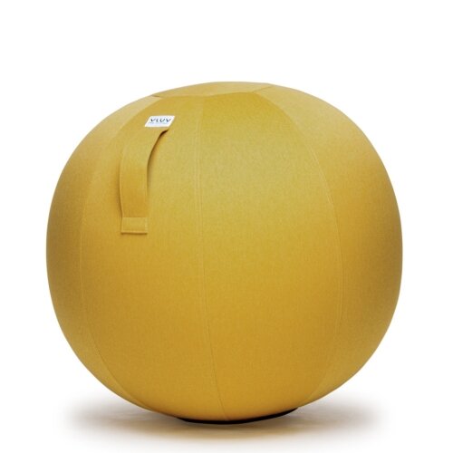 Mustard Vluv Leiv sitting ball Worktrainer.com