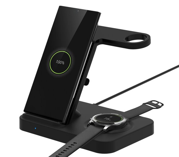 Wireless Charging Station | Laad je accessoires op | Worktrainer.nl 