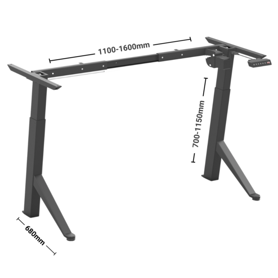 Afmetingen Ydesk