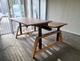 Double Electric Sit-Stand Desk - OakDesk - Nature desk with oak feet - Worktrainer.com