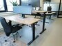 Very Stable Sit-stand desk SteelForce 670 | Electronically adjustable in height