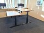 Very Stable Sit-stand desk SteelForce 670 | Electronically adjustable in height