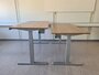 Very Stable Sit-stand desk SteelForce 670 | Electronically adjustable in height